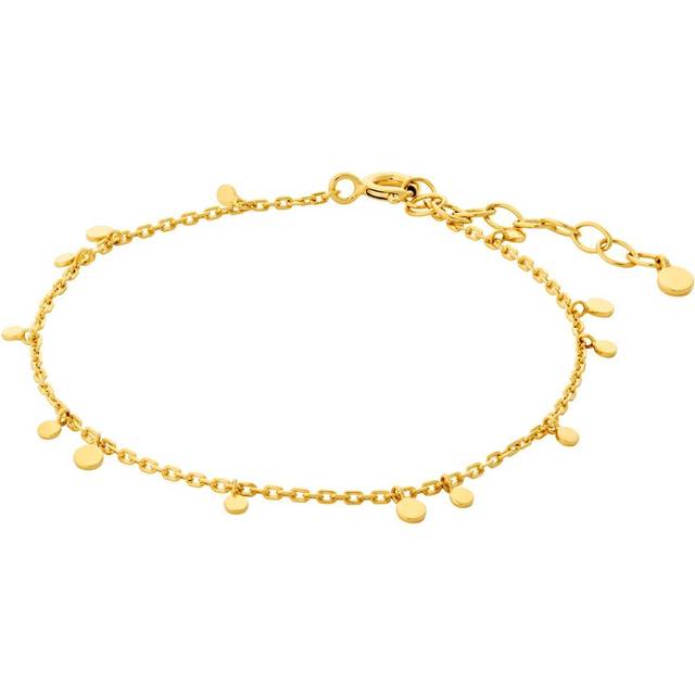 Pernille Corydon Glow Armband 18 kt. Guldpläterad Silver b-018-gp - Dam - 925 Sterling Silver - Gold (16 cm)