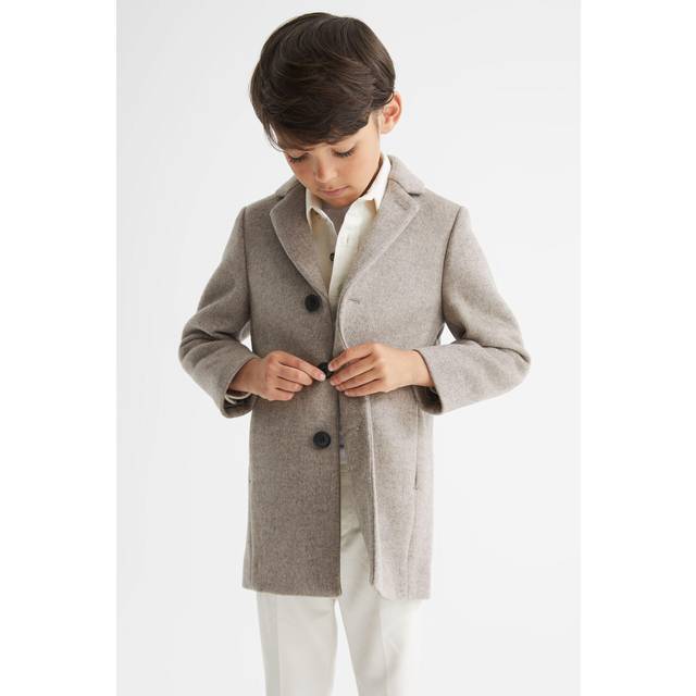 Reiss Gable Wool-Blend Epsom Overcoat