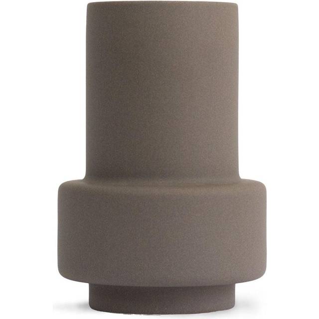 Ro Collection Hurricane vase L Ø17 Soft Ochre