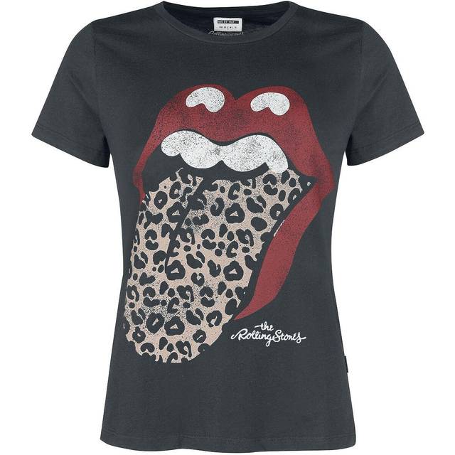 Noisy May x Rolling Stones - Nate Obsidian - T-Shirt - grey - S - 100% Cotton,Jersey
