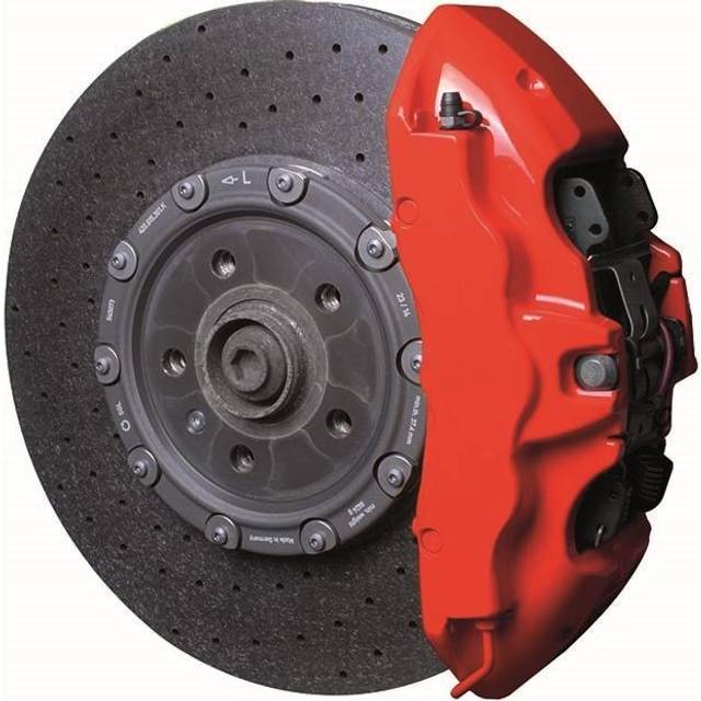 Foliatec Brake Caliper Paint and Engine Lacquer - Rosso Red, Red