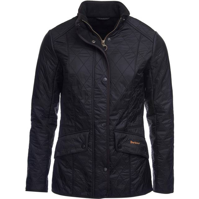 Barbour Cavalry Polarquilt Quilted Shell Jacket - UK 10 - Black