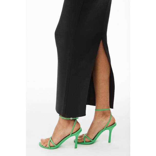Alexander Wang Black Polyester Maxi Dress - 001 Black - XL