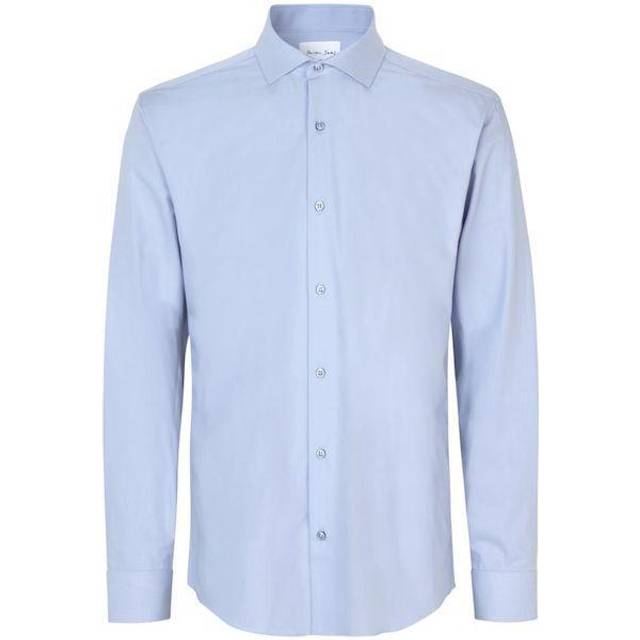 Seven Seas Jersey Skjorte Modern Fit S84 Gr�-small