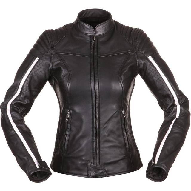 Modeka Tarex, textile jacket waterproof , color: Black/Light Grey , size: S