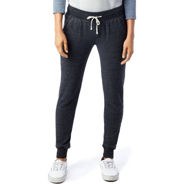 Unisex Black Fleece Lined Joggers For Women In 5 Sizes And 3 Colours | Wowcher