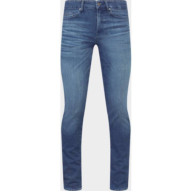 Hugo Boss Men's Delaware3 Slim-Fit Jeans - Grey