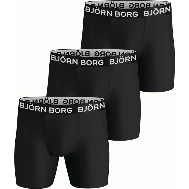 Björn Borg Performance Boxershorts Herr (3-Pack)
