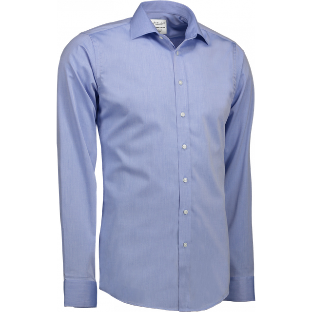 Seven Seas Skjorte Slim Fit Ss30 Light Blue-41 / Large