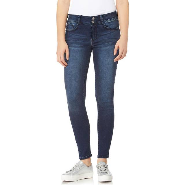 WallFlower Women's Ultra Skinny Mid-Rise Insta Soft Juniors Jeans (Sta