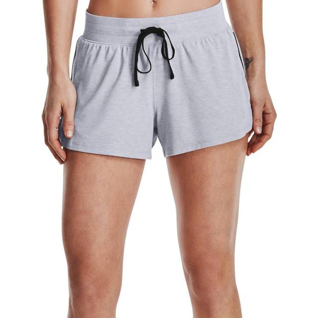 Under Armour Recover Sleep Womens Grey Shorts - Size Large