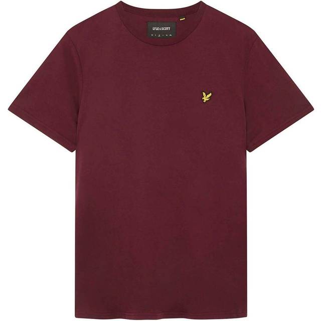 Lyle & Scott Short Sleeve T-Shirt, Burgundy