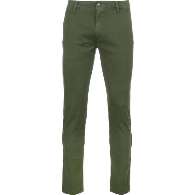 Pantalon Chino en coton mélangé - Vert - 28/32