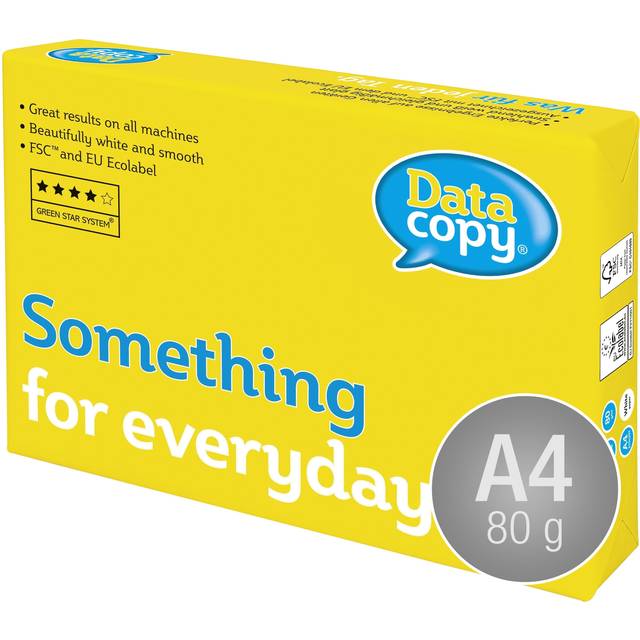 Data Copy - Premium Paper, White, 80 g/m², A4, 500 ark
