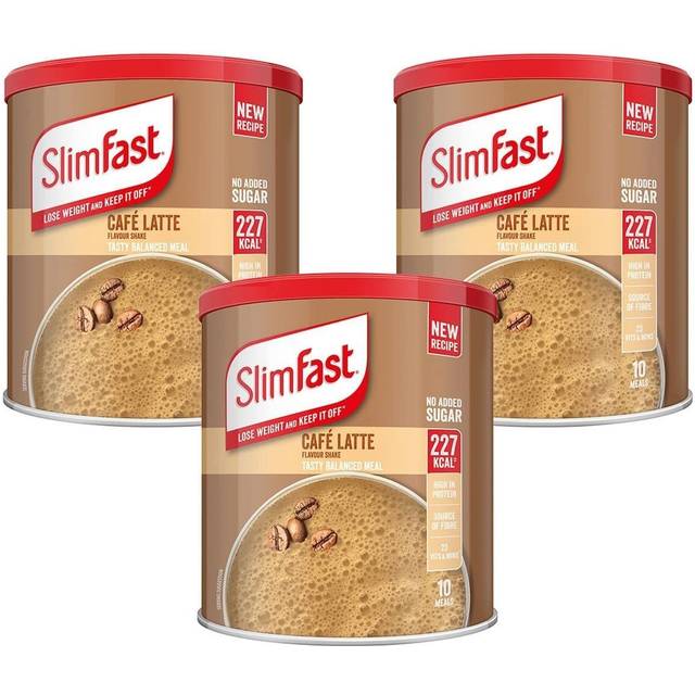 SlimFast Powder Tin Cafe Latte 365g