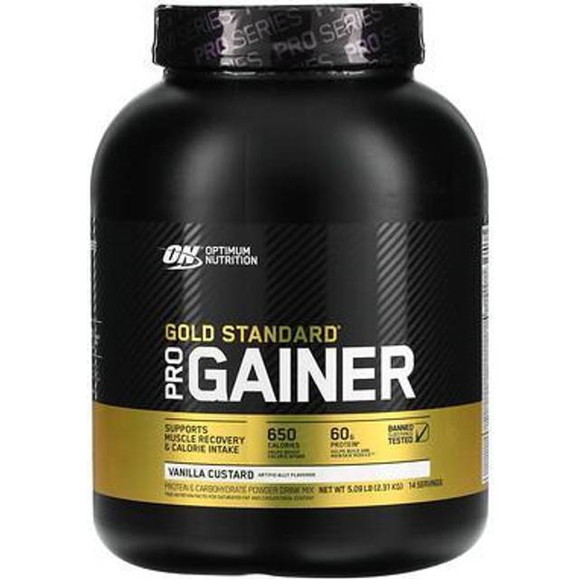 Optimum Nutrition  Gold Standard® Pro Gainer  Vanilla Custard  5.09 lb (2.31 kg)