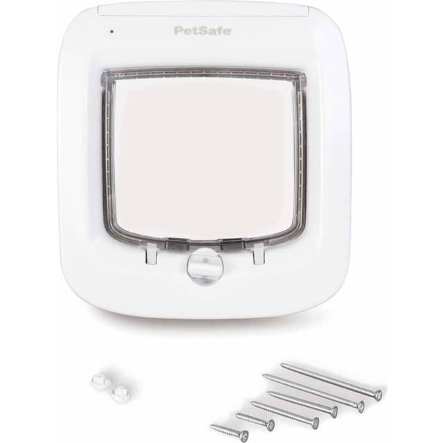 PetSafe Microchip kattlucka - Vit