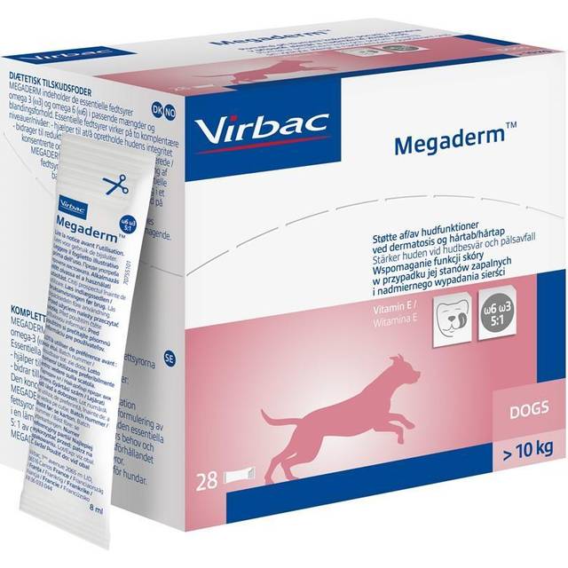 Virbac Megaderm för hund över 10 kg 28 st à 8 ml