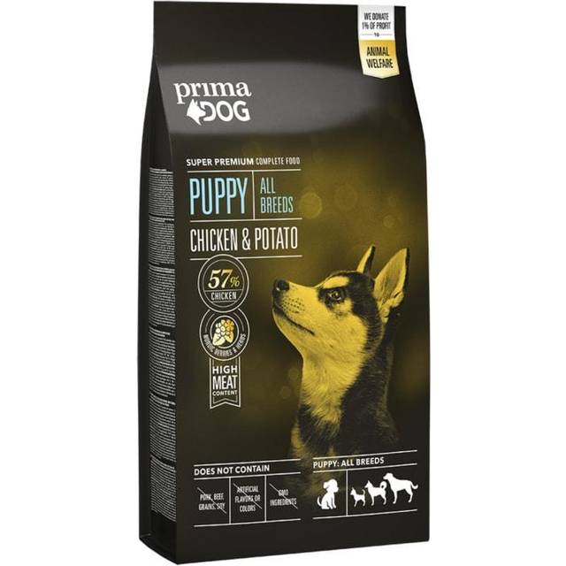PrimaDog Puppy med kyckling & potatis - 10 kg