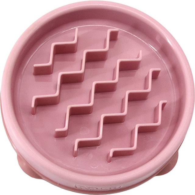 Outward Hound Matskål Fun Feeder Slo-bowl Xs Rosa Ø14x3cm 180ml