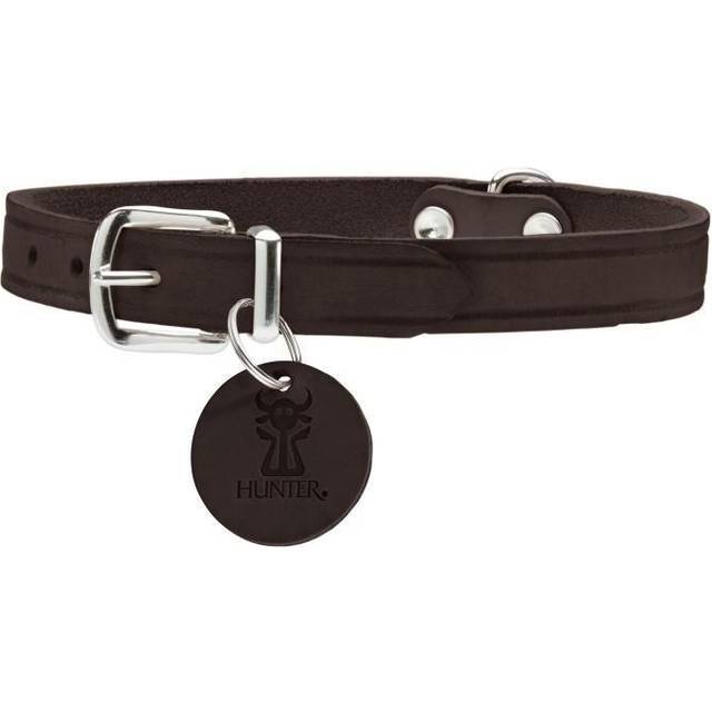 Hundhalsband Hunter Aalborg Choklad XS 24-29 cm