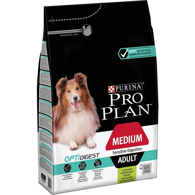 PURINA PRO PLAN Medium Adult Lamb & Rice Sensitive Digestion - 3 kg