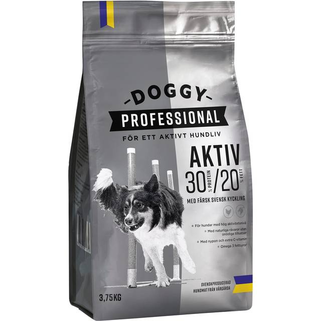 Doggy Professional Aktiv - Hundfoder - 12 kg