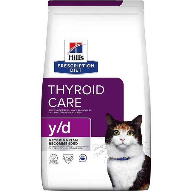 Prescription Diet y/d Thyroid Care Torrfoder för Katt - 3 kg