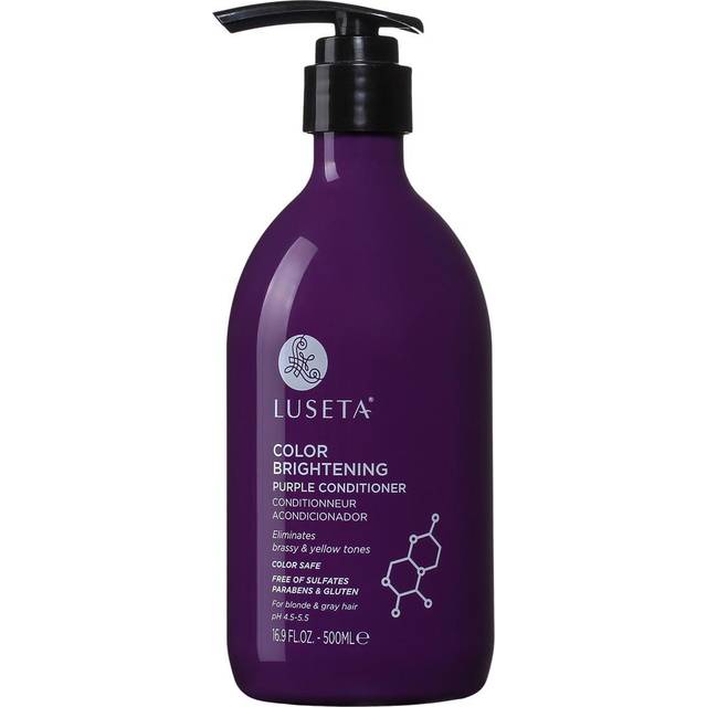 Luseta Beauty, Color Brightening, Purple Conditioner, For Blonde & Gray Hair, 16.9 fl oz (500 ml)