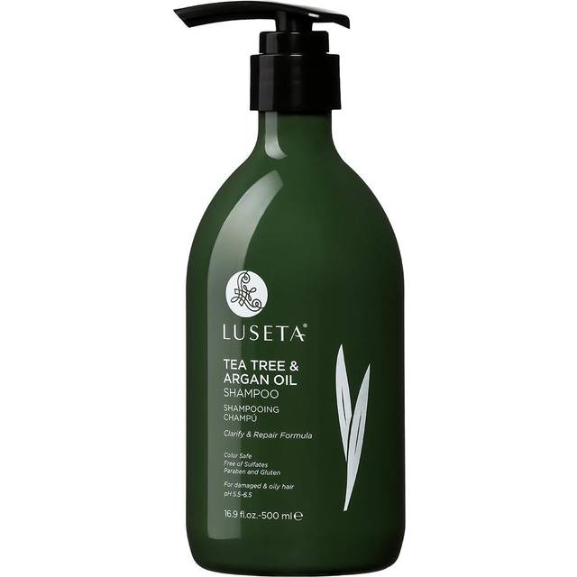 Luseta tea tree & argan oil shampoo for oily hair 500ml