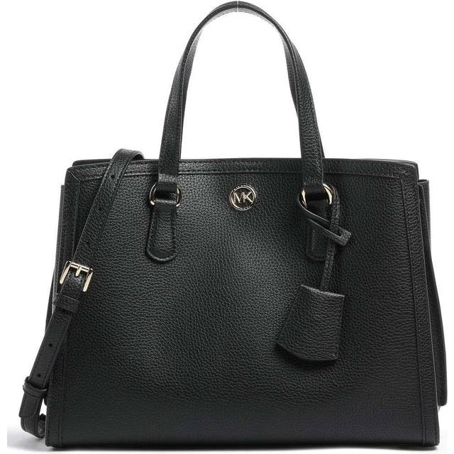 【送料&関税込】Michael Kors Chantal Medium Pebbled Leather Chantal Medium Pebbled Leather Satchel | Michael Kors [US]