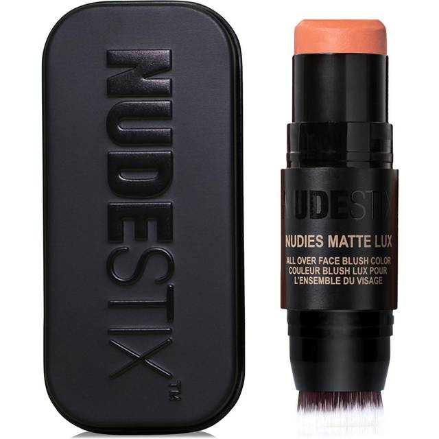 Nudestix Nudies Matte Lux All Over Face Blush Color Pretty Peachy 7 g