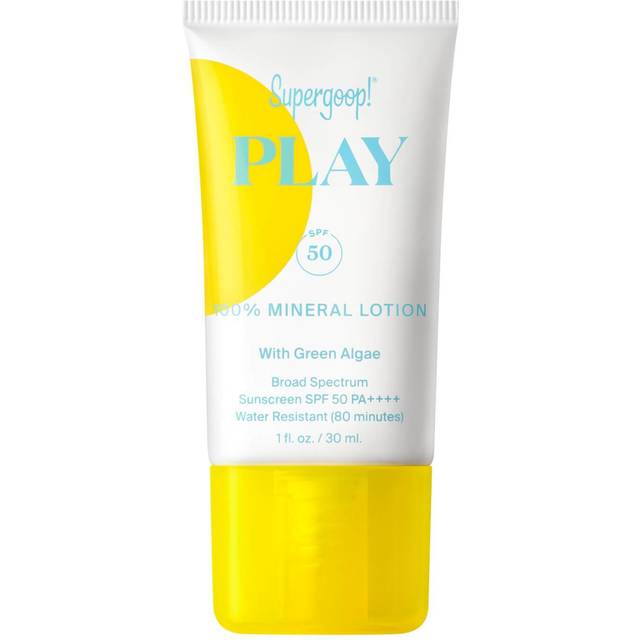 Supergoop! PLAY 100% Mineral Lotion SPF 50 with Green Algae 1 fl. oz. in N/A - Beauty: NA. Size all. (all)
