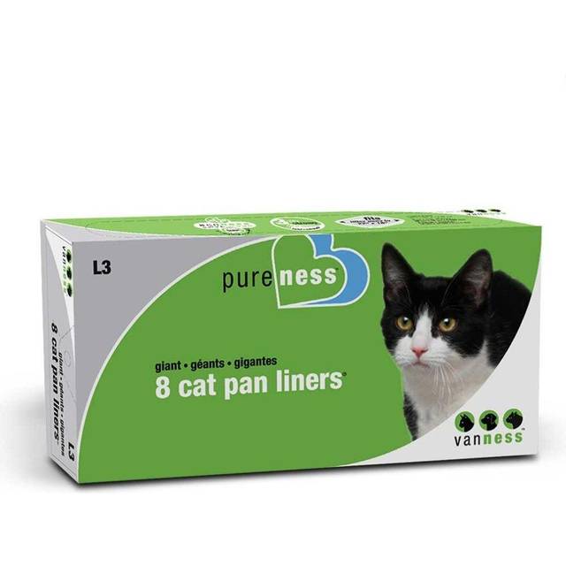 Van Ness Cat Litter Tray Liner x8