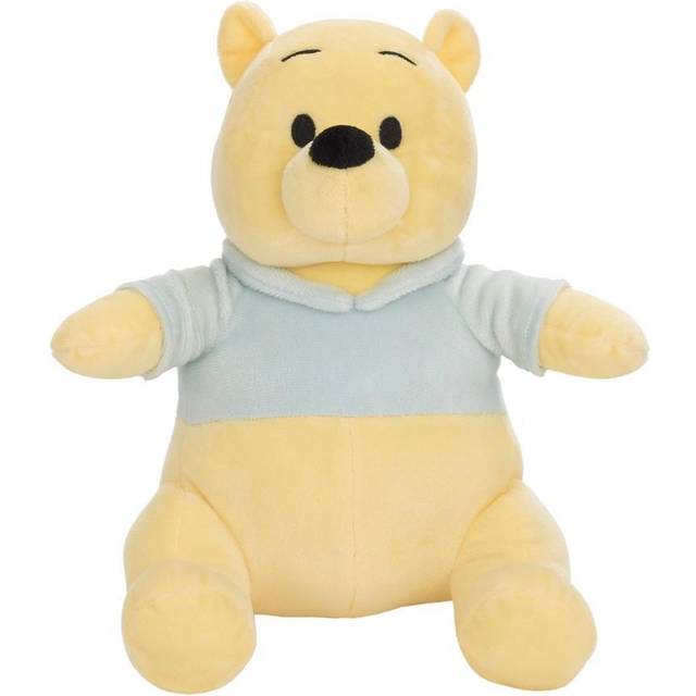 Disney Winnie The Pooh Yellow and Aqua Plush