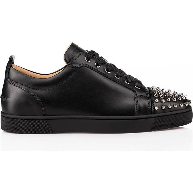 Christian Louboutin Louis Junior Spikes leather sneakers - black (UK 5)