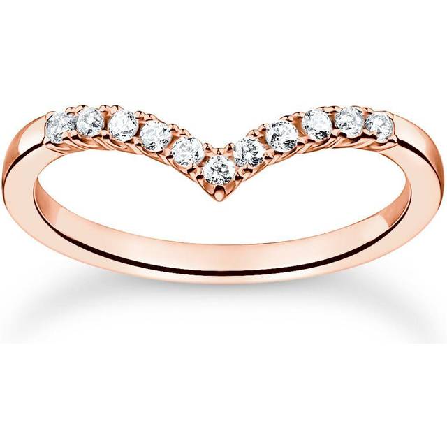 Thomas Sabo Damenring TR2394-416-14-54 V-Form Gr. 54