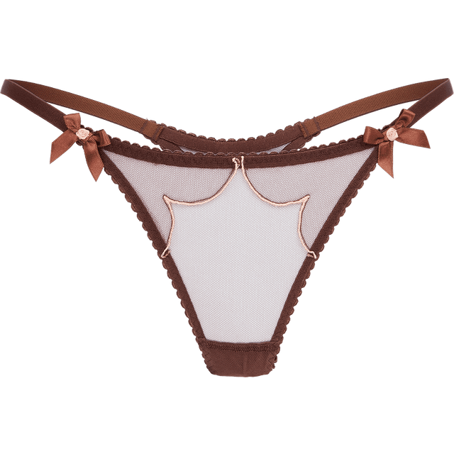 Agent Provocateur Black Malisa Bikini Bottom - 001 Black - 5