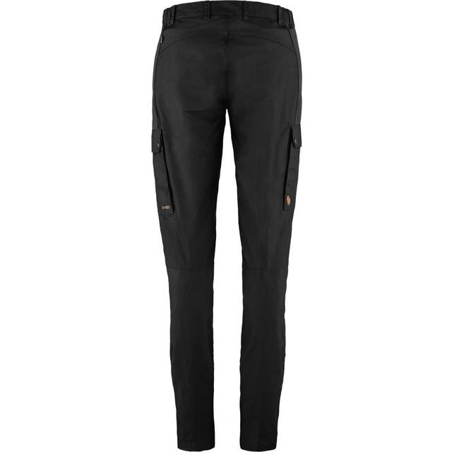 Fjällräven Women's Stina Trousers Trekkingbyxa Dam Storlek 46 - Long Färg svart