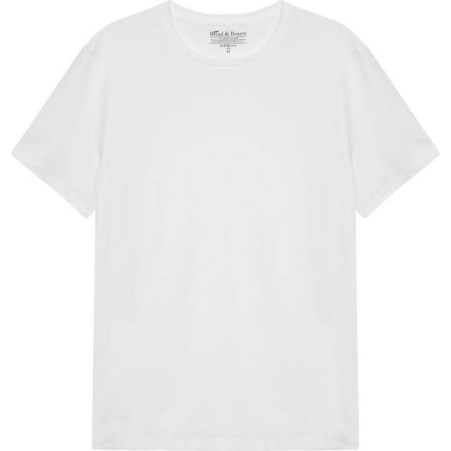 Boody Men&#39;s Crew Neck T-Shirt Vit