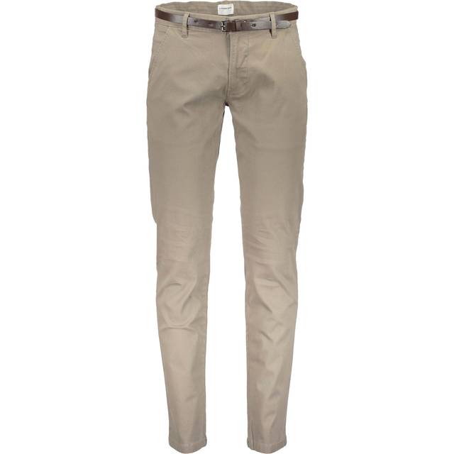 LINDBERGH Classic Stretch Chino W. Belt |Beige |33 x 30