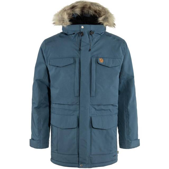 Fj&#xE4;llr&#xE4;ven Nuuk Parka - Parka - Herr Mountain Blue L