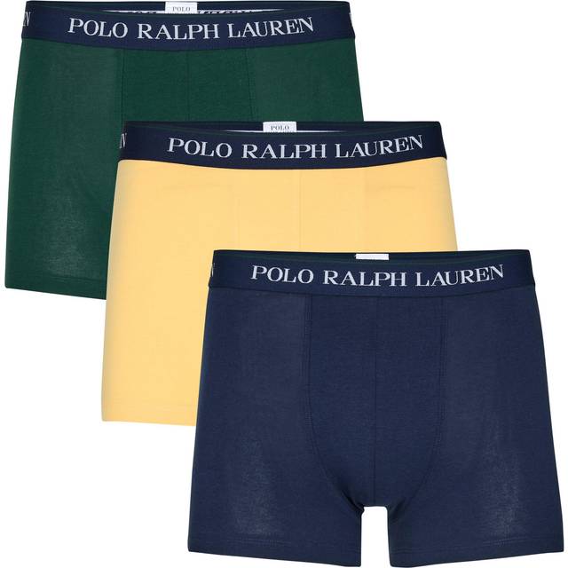 Polo Ralph Lauren Logo Waistband Cotton-Blend Boxers 3-Pack - XL - Multi