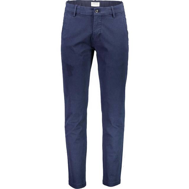 Lindbergh Lærredsbukser 'Superflex' oliven - 36x32