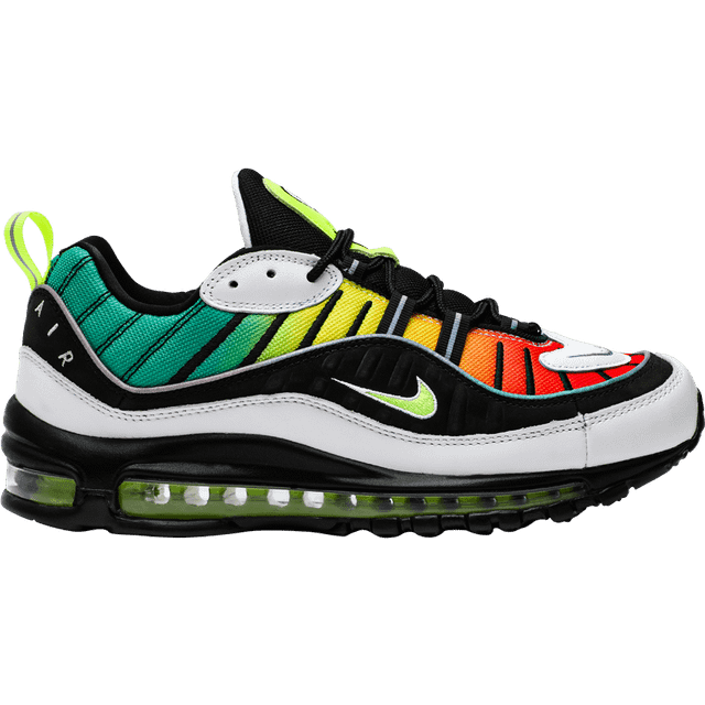 (WMNS) Nike x Olivia Kim Air Max 98 'No Cover' CK3309-001 - Black/Volt-White-Dynamic Yellow - 6