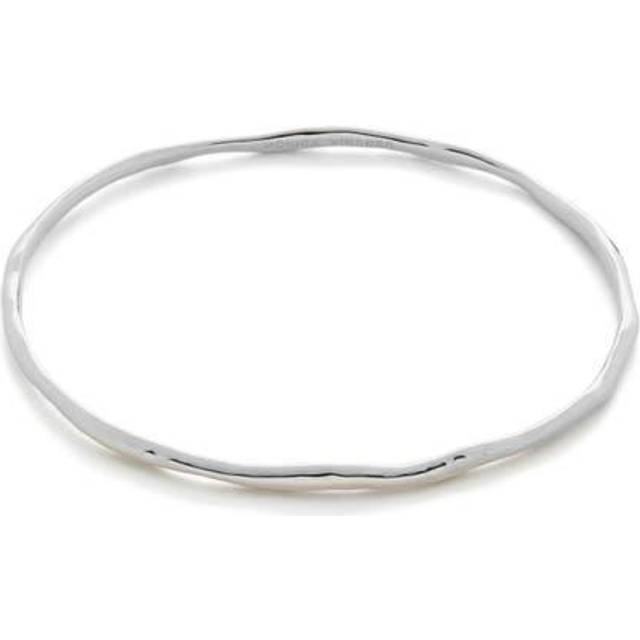 Monica Vinader Siren Undulating Bangle, Silver