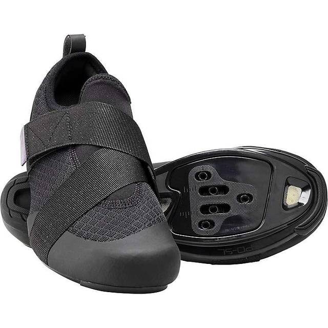 SHIMANO SH-IC100 High Performance Indoor Cycling Shoe  Black  12.5-13 Women / 10-10.5 Men (EU 45)