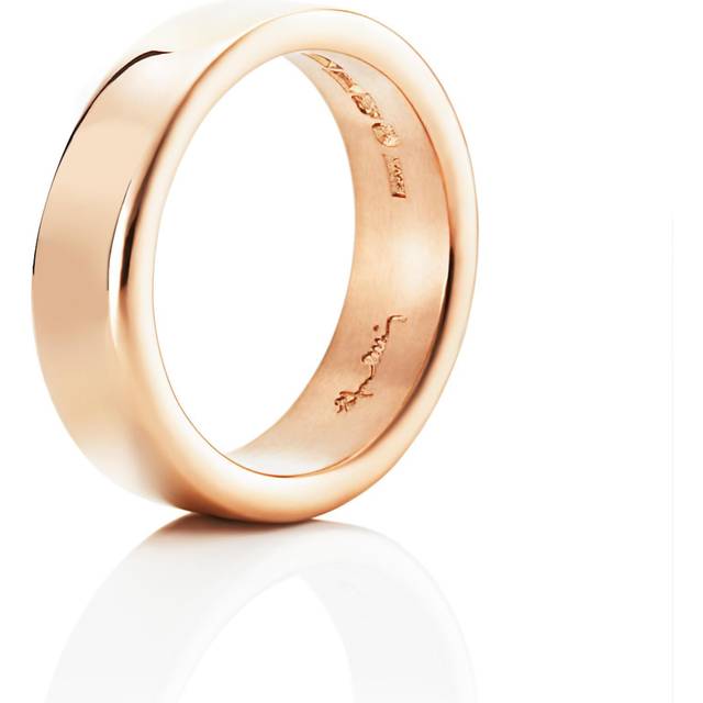 Irregular Ring Vitguld 15.00 mm