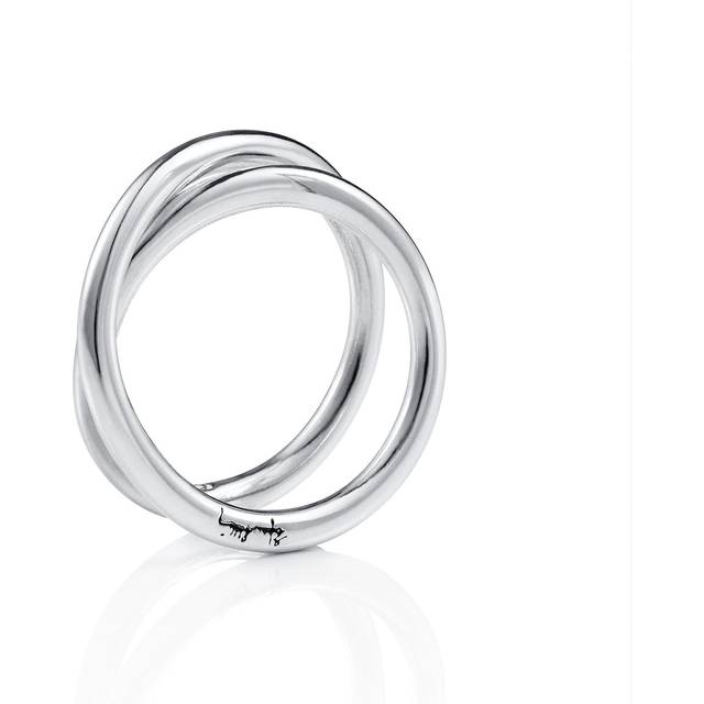 Efva Attling Always Us Ring 15.00 MM - SILVER