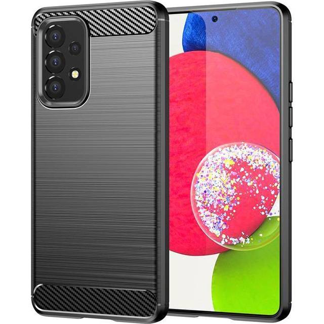Carbon Flexible Skal Galaxy A53 5G - Svart